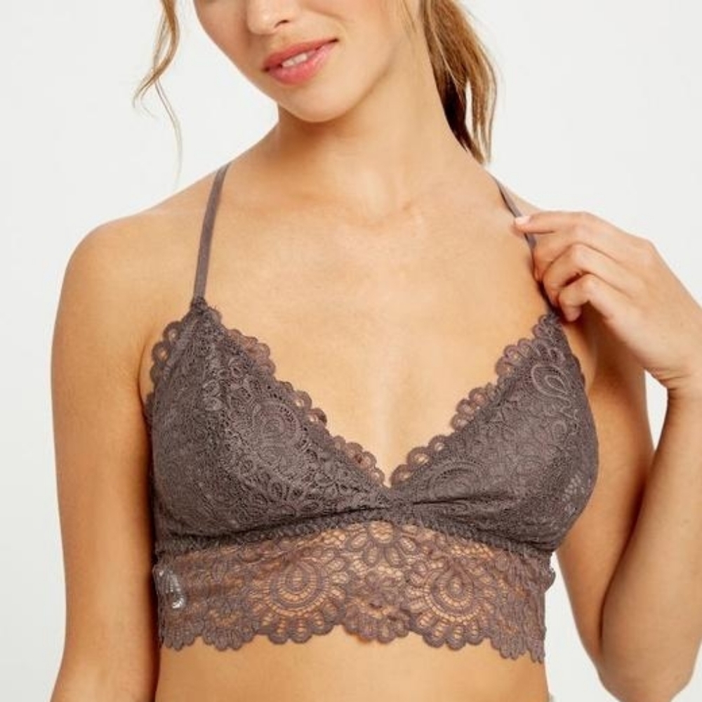 Amor - Mocha Lace Bralette
